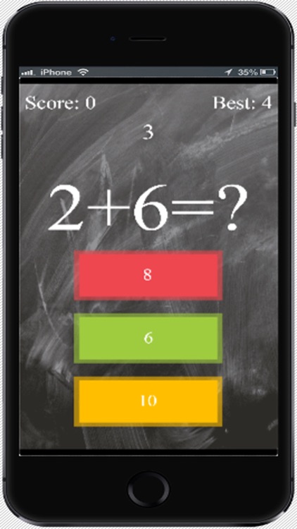 Fast Math Game For Kids