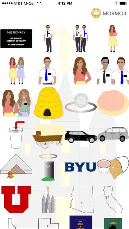 Mormoji Mormon Emojis