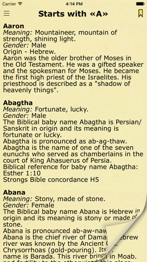 Biblical Names with Meaning and Context from Bible(圖1)-速報App