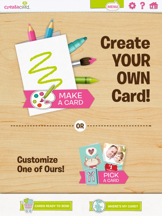 Creatacard Card Maker - Create and Send Birthday Cards and More!