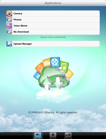 MyiSharing CloudSync screenshot 2