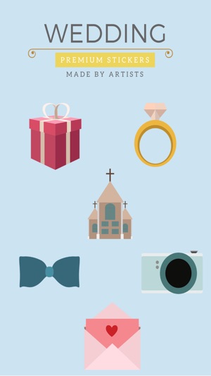 Wedding Stickers - Share your love(圖1)-速報App