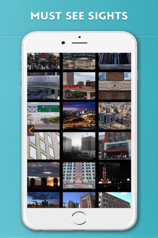 Detroit Travel Guide with Offline City Street Map screenshot 4