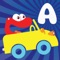 Alphabet car game is ultimate experience to learn and recognize Alphabets with super fun