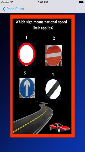 Driving Theory Test 2017 UK Car Drivers Road Signs(圖5)-速報App