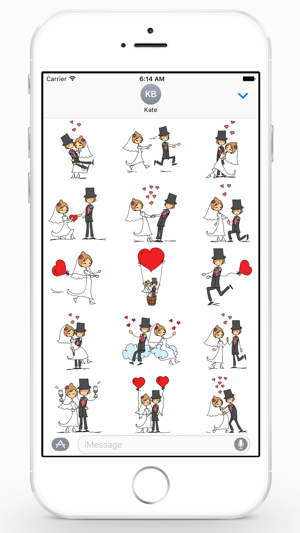 Happy Wedding Sticker Pack(圖1)-速報App