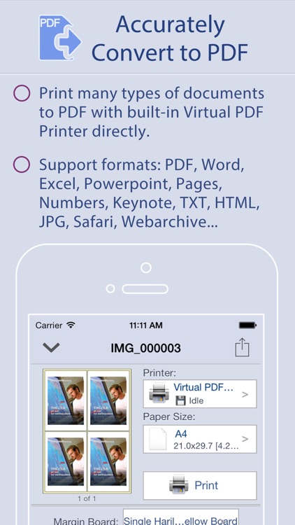 Quick Print for iPhone