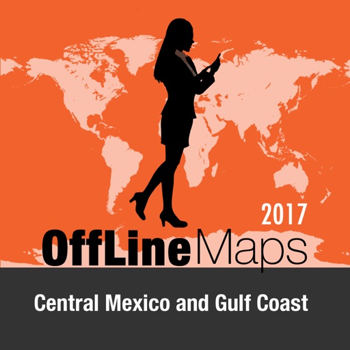 Central Mexico and Gulf Coast Offline Map and icon