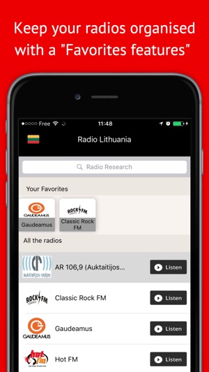 Radio Lithuania - Radios LITH FREE(圖2)-速報App