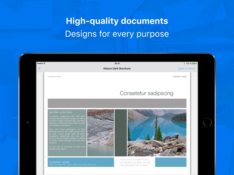 【图】为专业Word模板(截图3)
