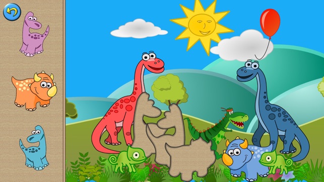 My baby first dino: dinosaur puzzle game for kids(圖2)-速報App