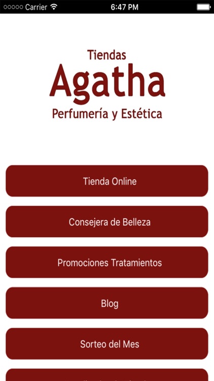 Tiendas Agatha - Perfumería y Estética screenshot-3