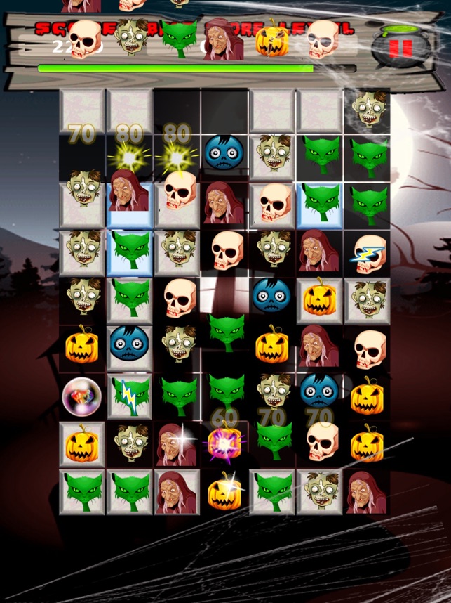 Match 3 - Halloween Edition Free(圖4)-速報App