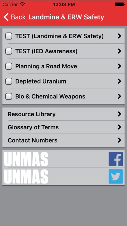 UNMAS Landmine & ERW Safety screenshot-3