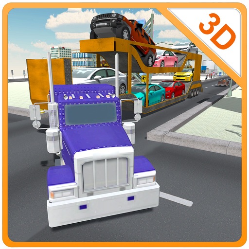Car Transporter Truck Duty & Driving Games Icon