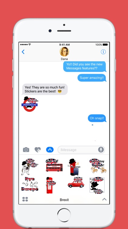 Brexit stickers by Alade Expressions