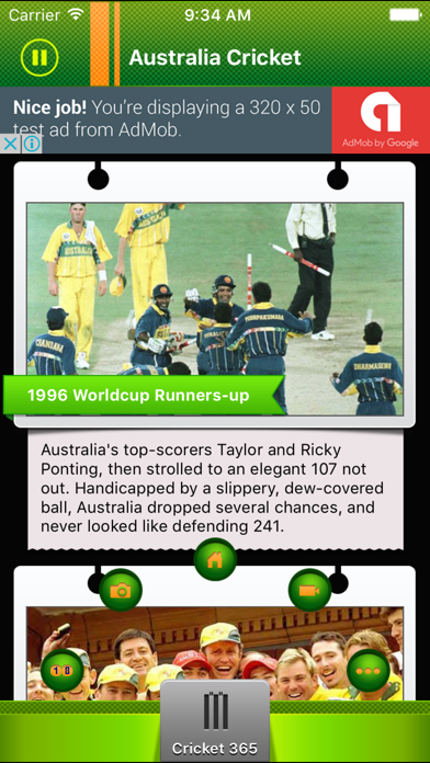 How to cancel & delete Cricket365 - Australia from iphone & ipad 1