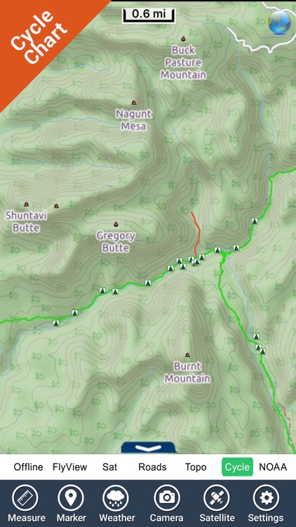 Zion National Park - GPS Map Navigator screenshot-3