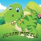 Icon jigsaw dinosaurs puzzle bedtime stories for kids