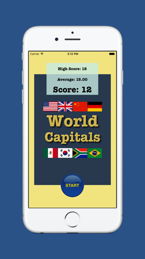 World Capitals Game
