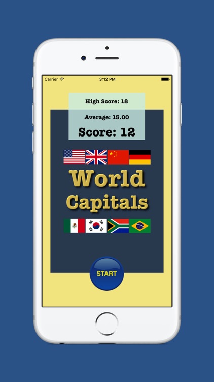 World Capitals Game