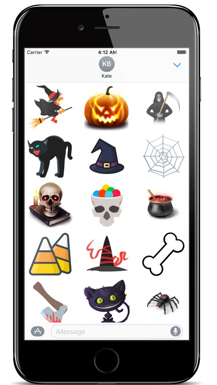 Halloween Spooky Stickers For iMessage App