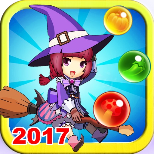 Witch Bubble Shooter Christmas Mania 3 iOS App