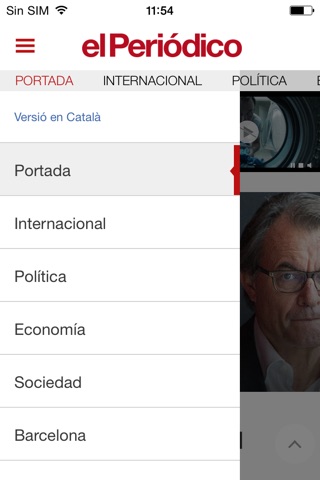 El Periódico screenshot 2