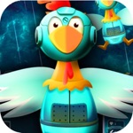 Space Chicken Ship Shooter Galaxy