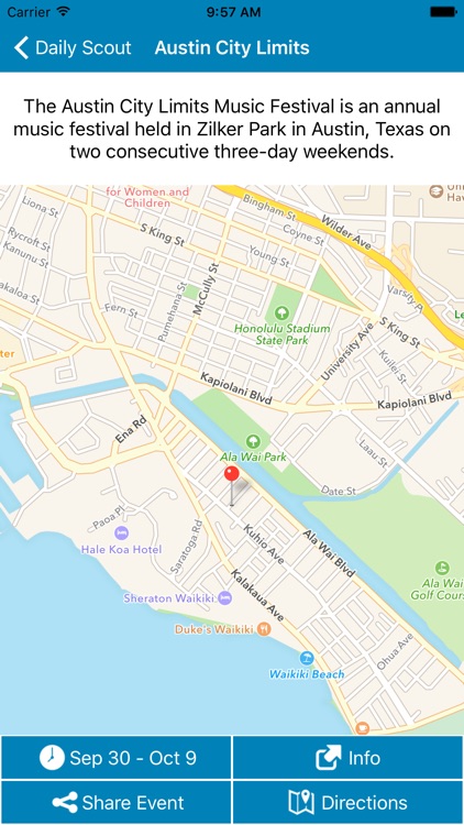 Daily Scout-The interesting places in Austin daily