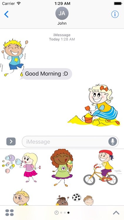 Child Cute Sticker Pack 01