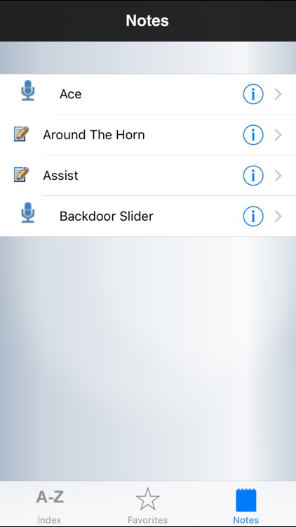 Baseball-Glossary screenshot-3