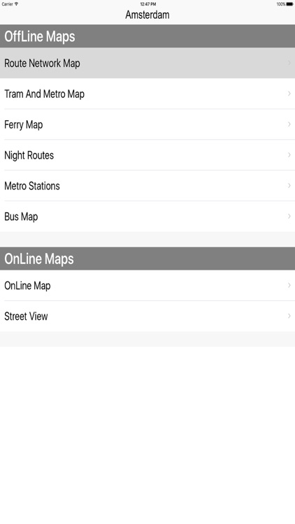 Amsterdam Metro Train Maps screenshot-4