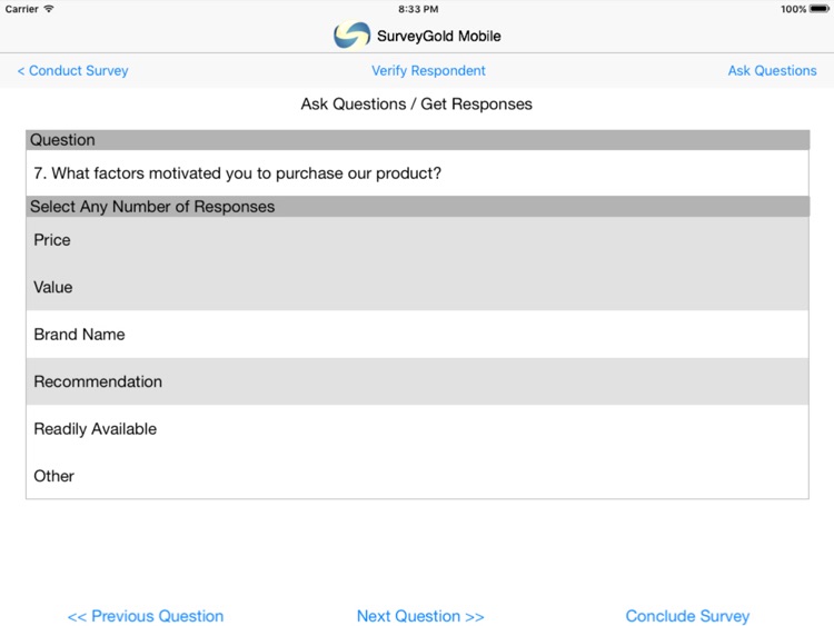 SurveyGold Mobile screenshot-3