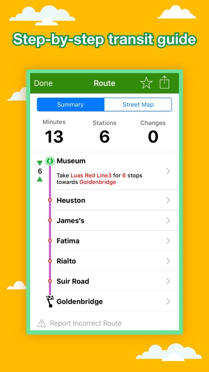 Dublin Transport Map - Subway Map & Route Planner screenshot-4