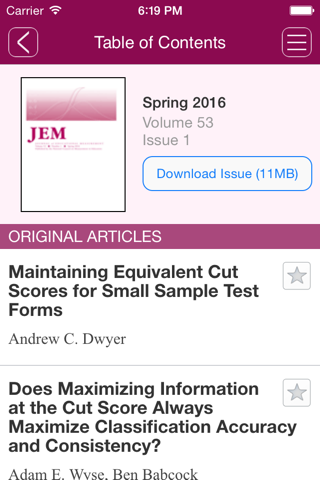 Journal of Educational Measurement screenshot 4