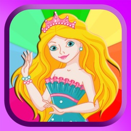Princess Coloring Book Painting & Doodling Games 2