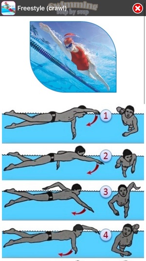 Swimming Step by Step(圖2)-速報App