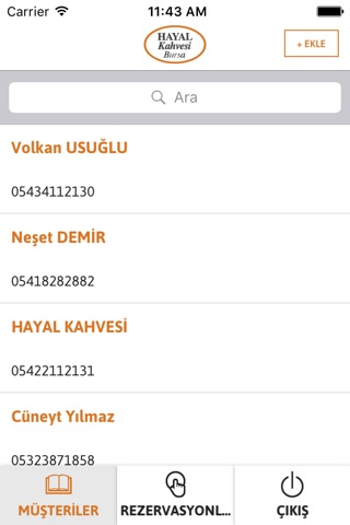 Hayal Kahvesi Yönetim screenshot 2