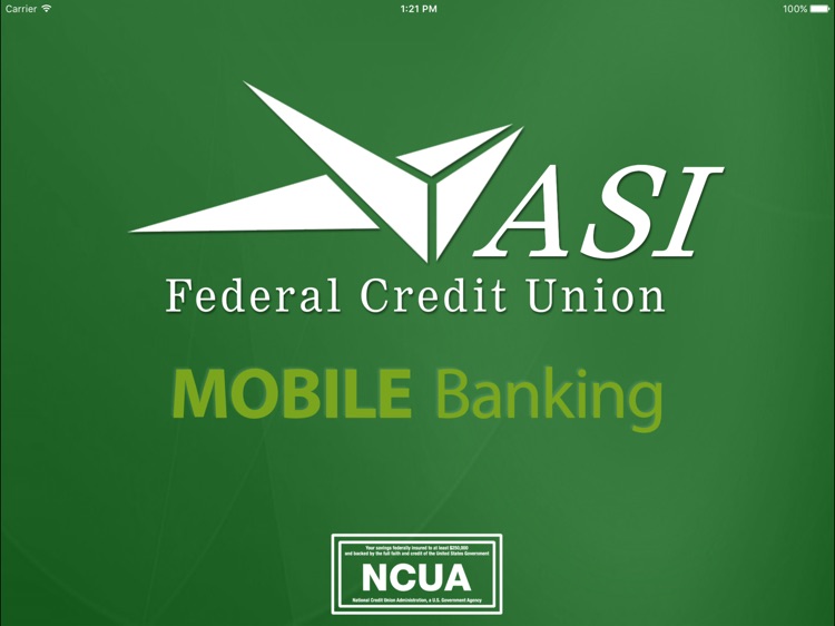 ASI Federal Credit Union for iPad