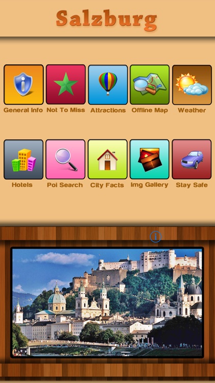Salzburg Offline Map Travel Guide