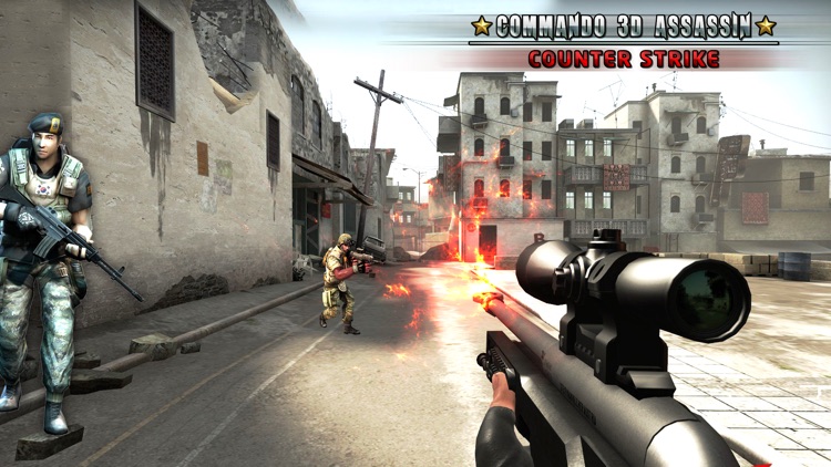 Commando 3D Assassin Special Ops Sniper Strike Pro