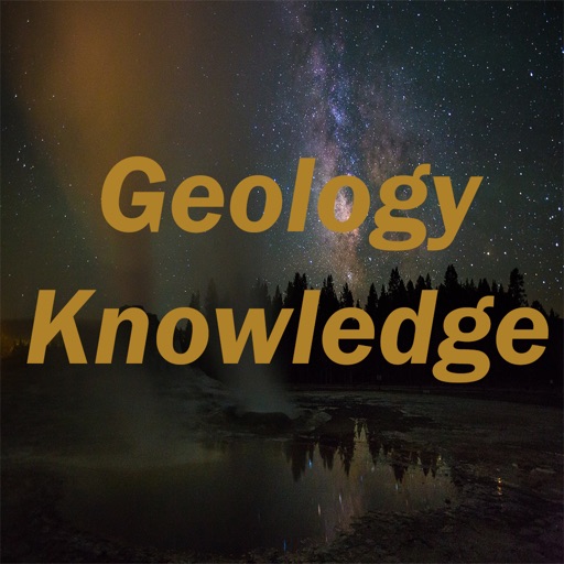 Geology knowledge test iOS App