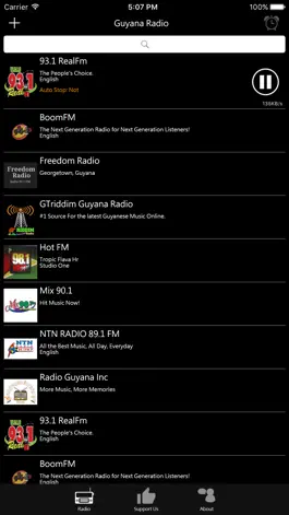 Game screenshot Guyanan Radio apk