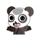 Funny Panda Sticker