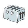 Toaster Stickers - Best emoji for breakfast