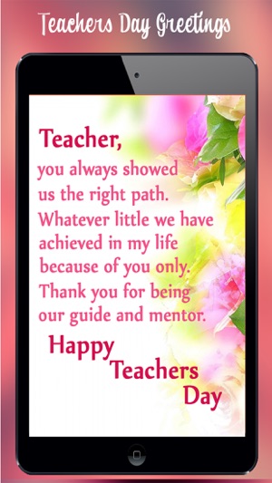 Happy Tearcher's Day - Quotes,Greetings,Card(圖4)-速報App