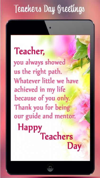 Happy Tearcher's Day - Quotes,Greetings,Card screenshot-3