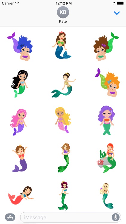 Mermaid Stickers