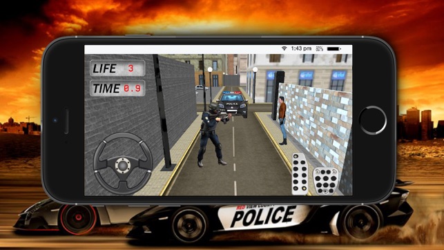 Police Car Driving Simulator -Real Car Driving2016(圖2)-速報App